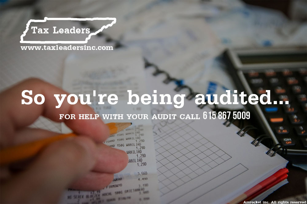 Tax preparation, Immigration services in Middle Tennessee - So you are being audited | Tax Leaders Inc